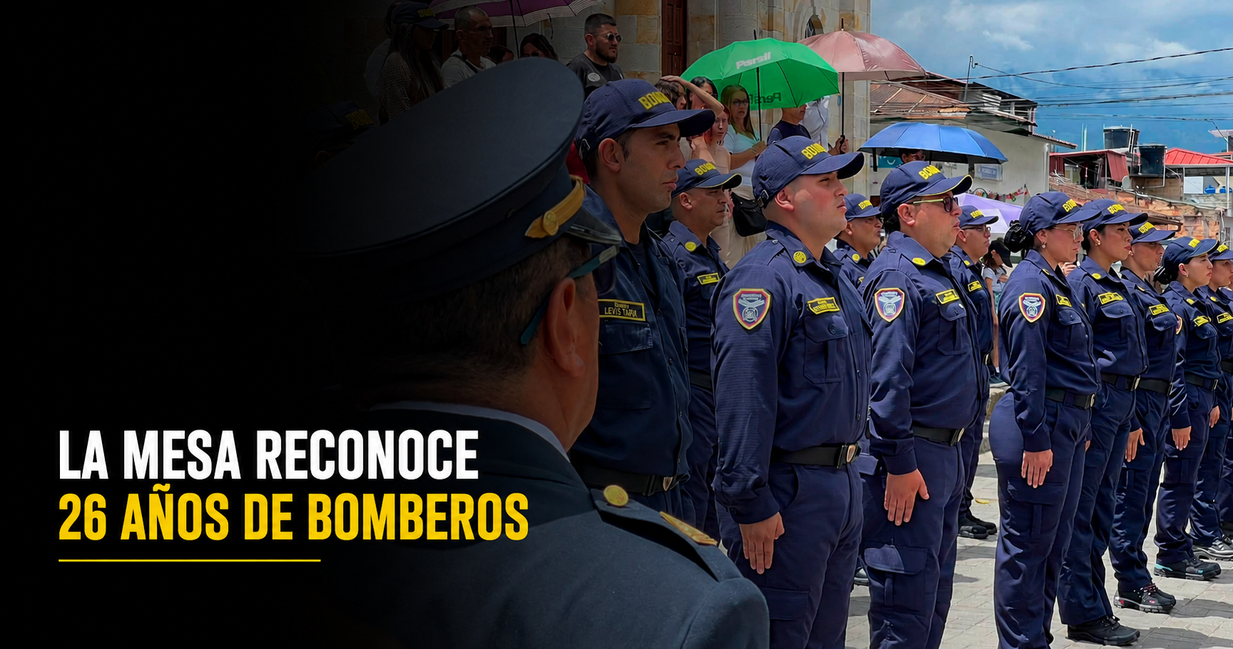 🚒 |La Mesa| reconoce 26 años de sus |bomberos|, ¿qué viene para ellos?