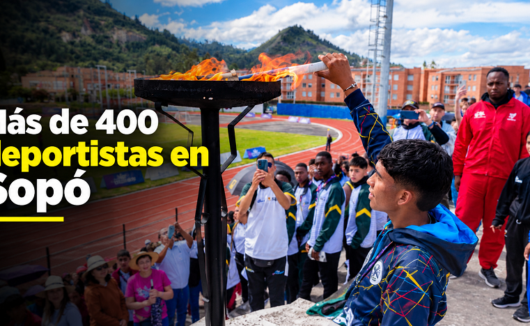 |Sopó| recibe a más de 400 deportistas en |Juegos Intercolegiados| 🏃‍♀️🏅 ¿Qué departamentos participan?