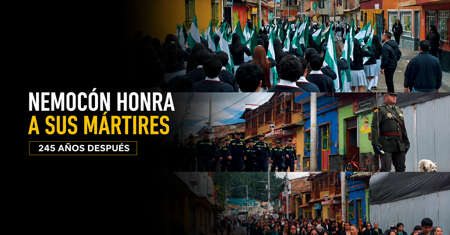 🇨🇴 |Nemocón| honra a sus mártires 245 años después 🕊️ + Video