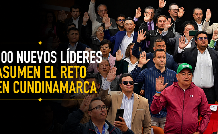 🤝 100 nuevos líderes comunales asumen un reto en |Cundinamarca|, ¿qué viene para sus comunidades?