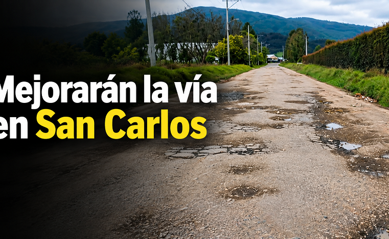🚧🛣️ |Nemocón| mejorará la vía departamental en |San Carlos|: ¿cuándo comenzarán las obras? + Video