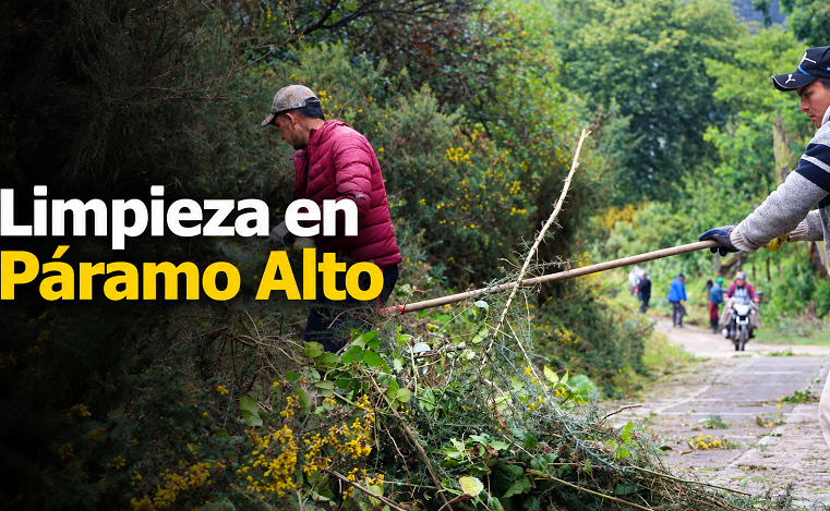 🧹🌿 |Cogua| realizó jornada de limpieza en |Páramo Alto|: ¿cómo se cuidó el territorio?