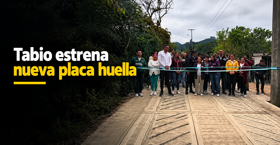 🚧🛣️ |Tabio| inaugura nueva placa huella de 114 metros: ¿cómo mejora la movilidad?