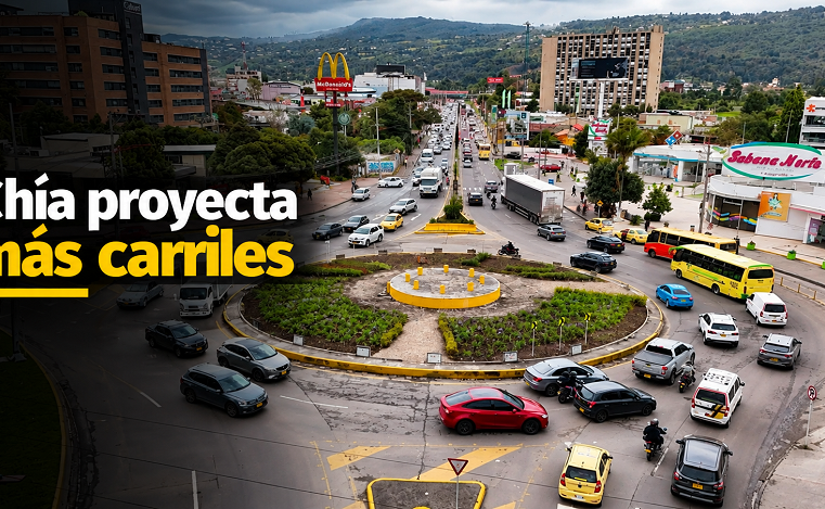 🚧🛣️ |Chía| proyecta duplicar los carriles de la |Avenida Pradilla|: ¿cuándo comenzarían las obras?
