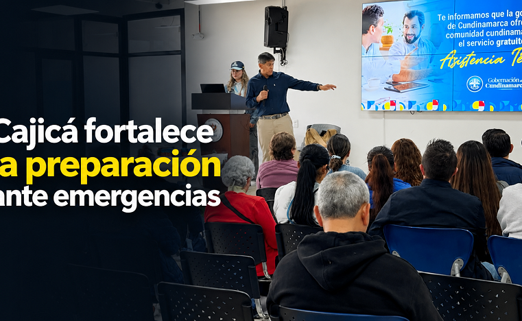 🚨 |Cajicá| fortalece la preparación ante |emergencias|
