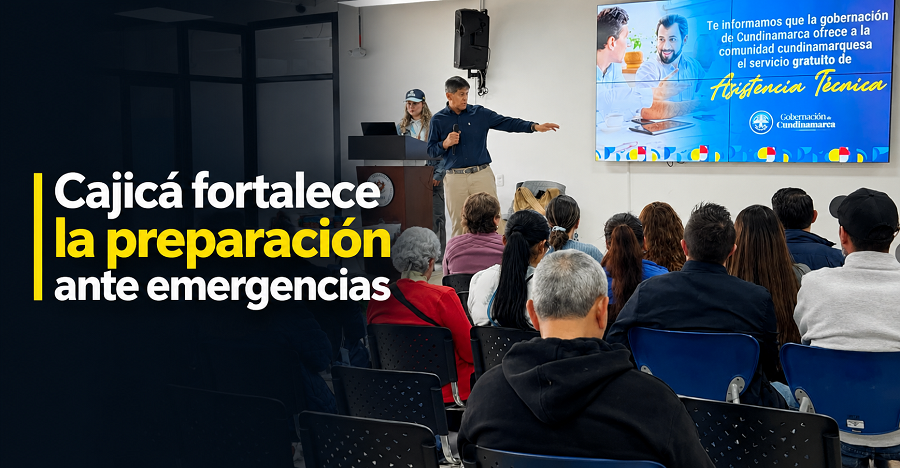 🚨 |Cajicá| fortalece la preparación ante |emergencias|