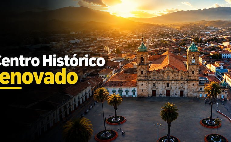 ✨ El Centro Histórico de |Zipaquirá| luce renovado + Video