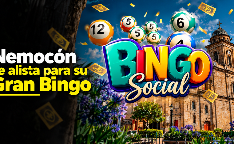 🎱 |Nemocón| prepara su gran |Bingo Social|