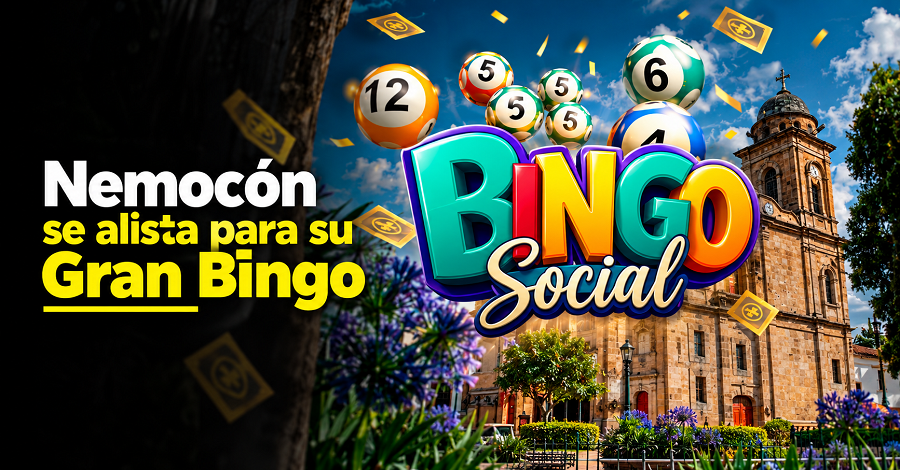 🎱 |Nemocón| prepara su gran |Bingo Social|