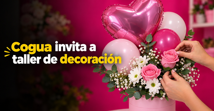 🎈 |Cogua| invita a taller de decoración