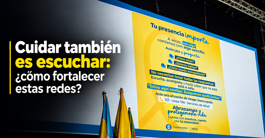 💛 Cuidar también es escuchar: ¿cómo fortalecer estas redes?
