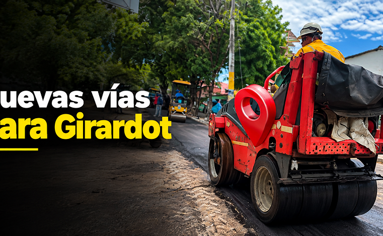 🚧 |Girardot| transforma sus vías con nueva maquinaria, ¿qué sectores se benefician? + Video