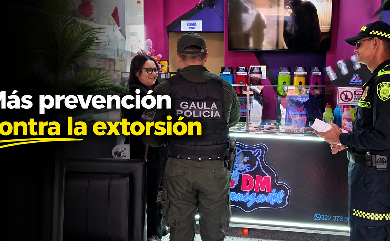 🛡️ |Gachancipá| refuerza la prevención contra la |extorsión|, ¿qué recomienda?