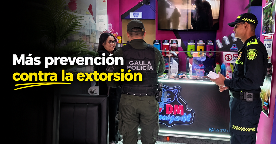 🛡️ |Gachancipá| refuerza la prevención contra la |extorsión|, ¿qué recomienda?