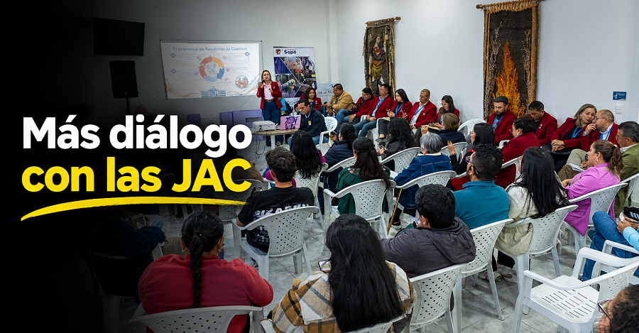🤝 |Sopó| fortalece el diálogo con las |JAC|, ¿qué se acordó?