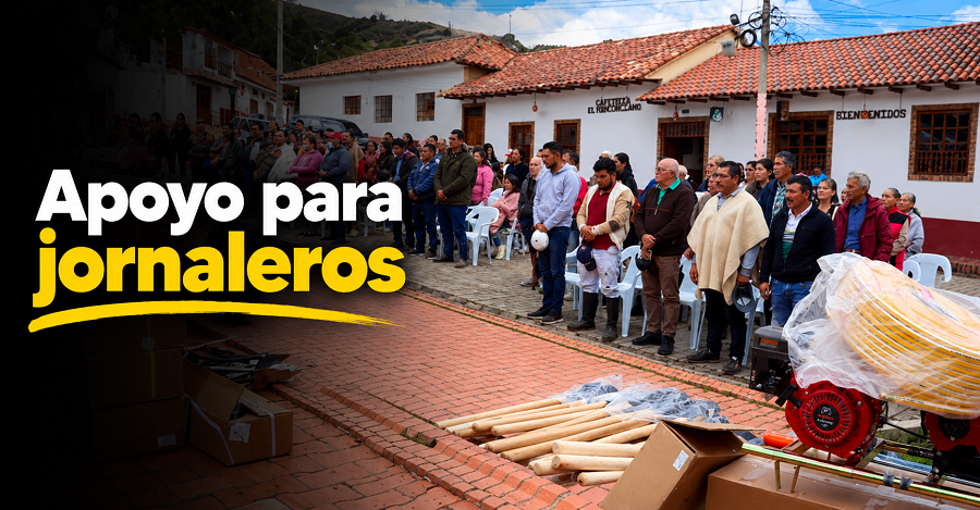 🌾 |Fúquene| fortalece a sus jornaleros, ¿qué recibieron?