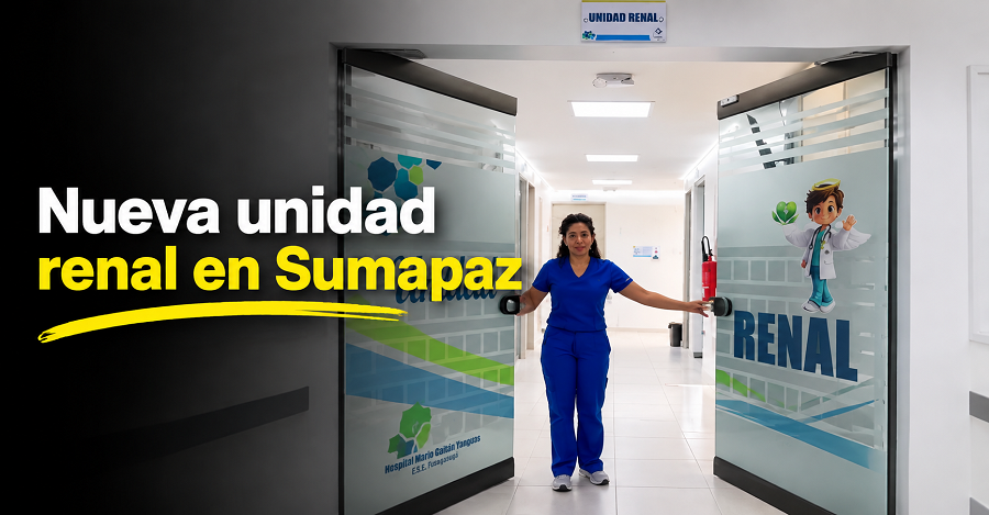 🏥 |Sumapaz| estrena Unidad Renal en |Fusagasugá|, ¿qué cambia para los pacientes? + Video