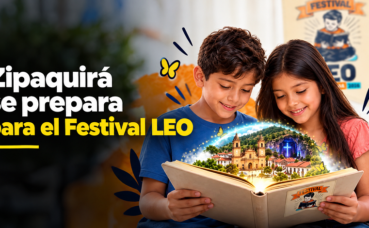 📚 |Zipaquirá| se prepara para el |Festival LEO|, ¿qué habrá?