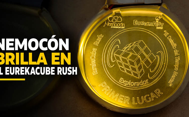 🧩 |Nemocón| brilla en el EurekaCube Rush, ¿quiénes subieron al podio?