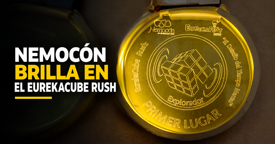 🧩 |Nemocón| brilla en el EurekaCube Rush, ¿quiénes subieron al podio?