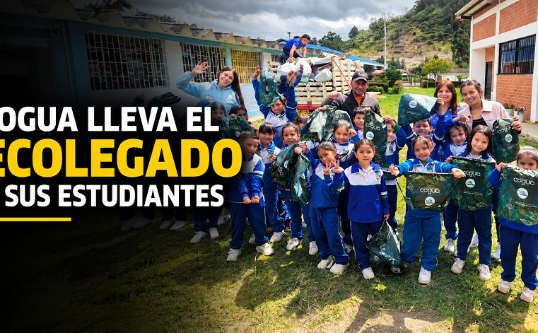 🌱 |Cogua| lleva el Ecolegado a sus estudiantes, ¿qué aprendieron?