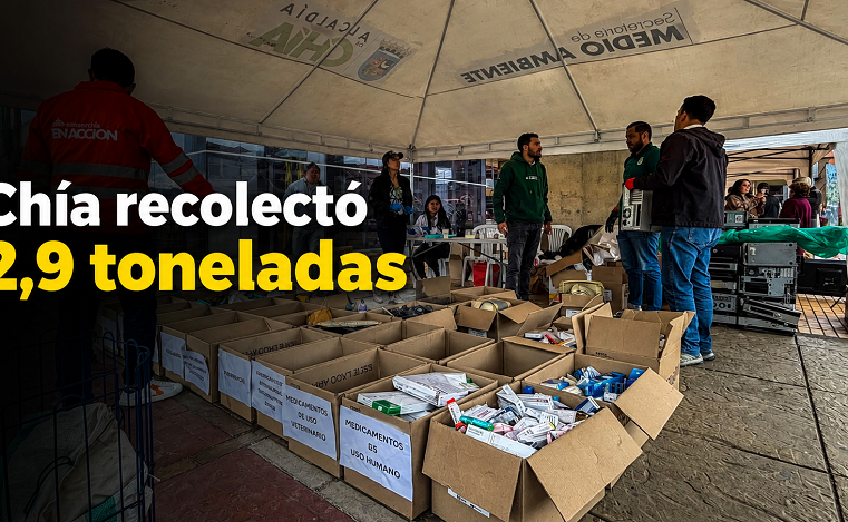 ♻️ Chía recolectó 2,9 toneladas de residuos, ¿qué se logró?