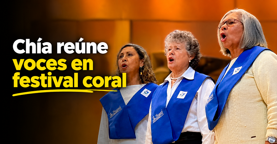 🎶 |Chía| reúne voces en festival coral, ¿te animas?