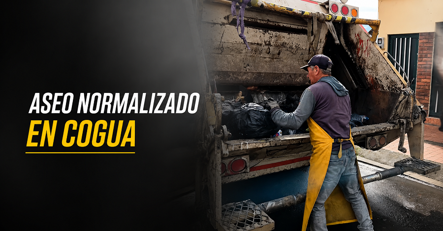 ♻️ |Cogua| avanza en la normalización del |servicio de aseo|, ¿qué medida se tomó? + Video