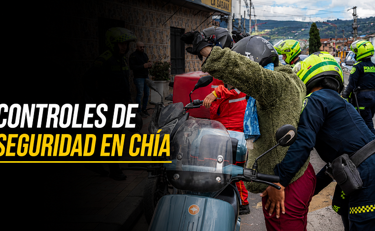 🚨 |Chía| intensificó los |controles de seguridad|, ¿qué encontró el operativo?