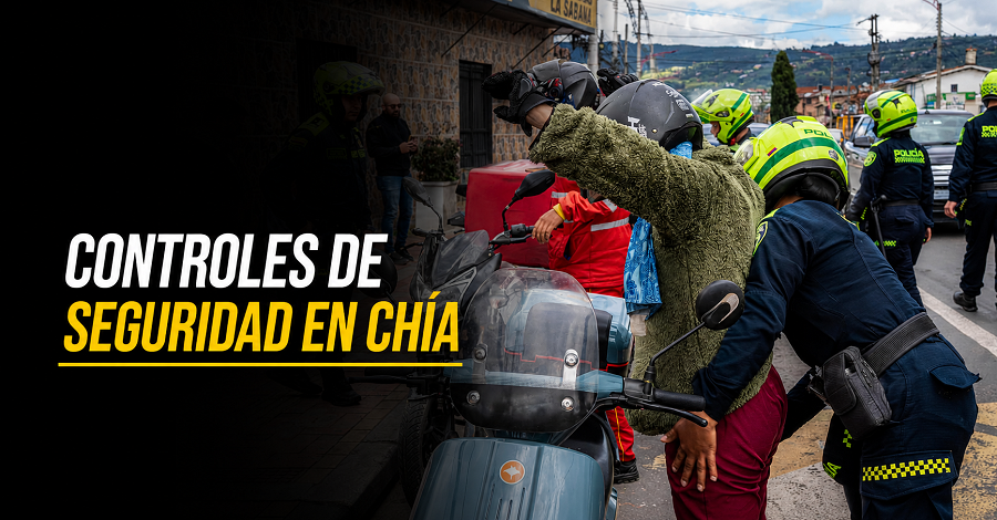 🚨 |Chía| intensificó los |controles de seguridad|, ¿qué encontró el operativo?