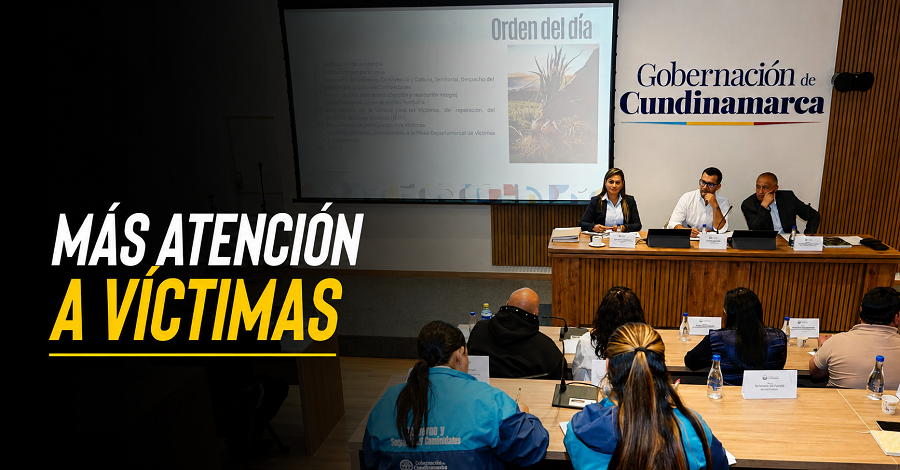 🤝 |Cundinamarca| fortalece la |atención a víctimas|, ¿qué avances se revisaron?