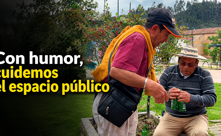 |Nemocón| promueve el cuidado del espacio público con una dosis de humor, ¿qué conductas debemos evitar?