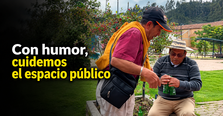 |Nemocón| promueve el cuidado del espacio público con una dosis de humor, ¿qué conductas debemos evitar?