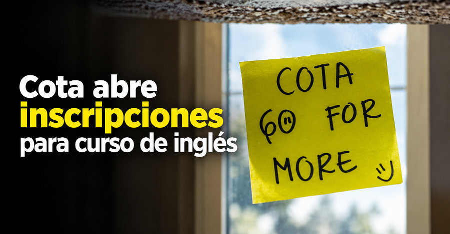 🇬🇧 |Cota| abre inscripciones para curso de |inglés|, ¿te gustaría mejorar tus habilidades? + Video