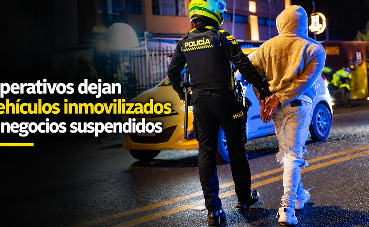 🚨 Operativos en |Chía| dejan 10 vehículos inmovilizados y cinco negocios suspendidos, ¿qué encontraron las autoridades?