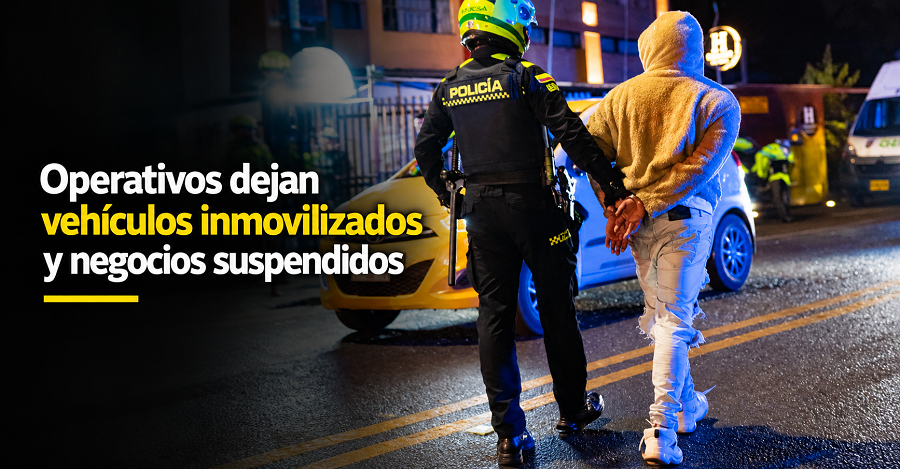 🚨 Operativos en |Chía| dejan 10 vehículos inmovilizados y cinco negocios suspendidos, ¿qué encontraron las autoridades?