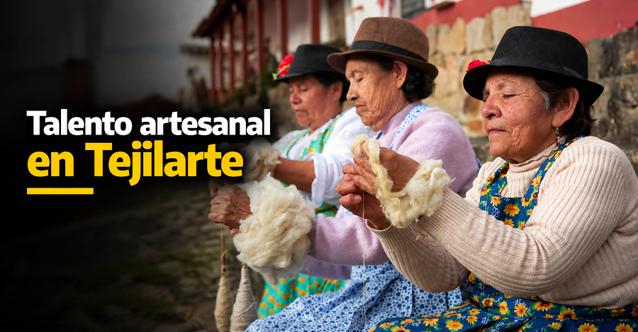 🧶 |Sutatausa |celebra el talento artesanal en |Tejilarte|, ¿qué ofrece esta feria a sus visitantes?