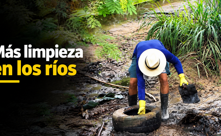 💧🌿 |CAR| intensifica la limpieza de los ríos durante |El Niño|, ¿cuántos residuos han sido retirados? + Video