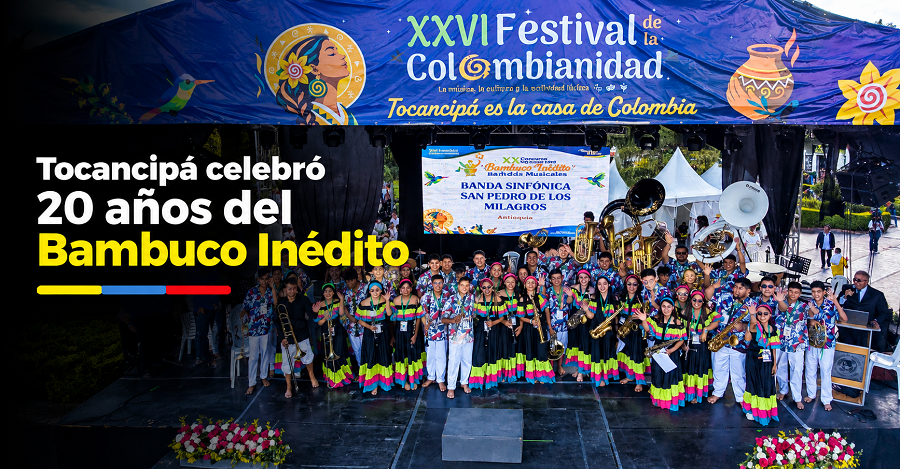 🇨🇴🎶 |Tocancipá| celebró 20 años del |Concurso Bambuco Inédito|, ¿quiénes fueron los ganadores?