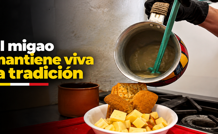 ☕🍫 |Tenjo| rescata la tradición del |migao|, ¿cómo se prepara esta receta? + Video