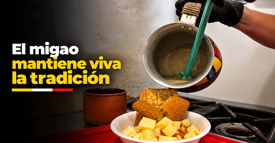 ☕🍫 |Tenjo| rescata la tradición del |migao|, ¿cómo se prepara esta receta? + Video