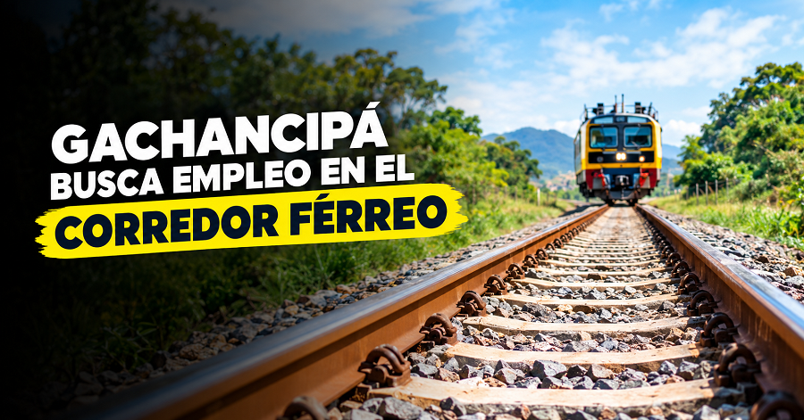 📢💼 |Gachancipá| abre convocatoria laboral para obras del |corredor férreo|, ¿cómo participar?