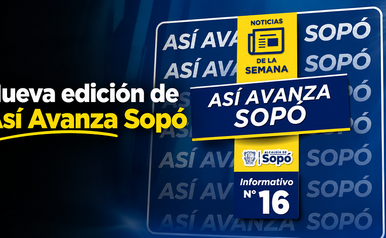 📖 |Sopó| presenta la edición 16 de ‘Así Avanza Sopó’ 🔎: ¿qué novedades trae?
