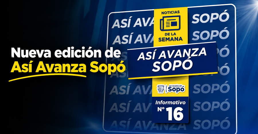 📖 |Sopó| presenta la edición 16 de ‘Así Avanza Sopó’ 🔎: ¿qué novedades trae?