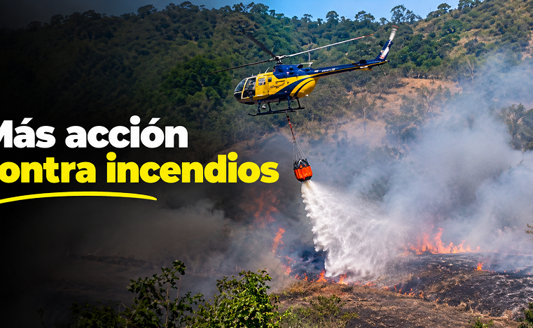 🔥 |CAR| refuerza la lucha contra |incendios forestales| 🚁: ¿cuántas emergencias atendió? + Video
