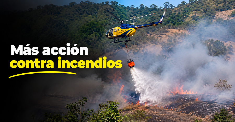 🔥 |CAR| refuerza la lucha contra |incendios forestales| 🚁: ¿cuántas emergencias atendió? + Video