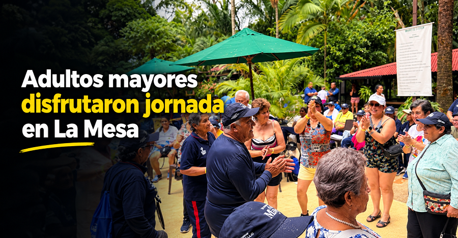 130 |adultos mayores| disfrutaron jornada en La Mesa 🌳☀️ ¿Cómo fue esta experiencia?