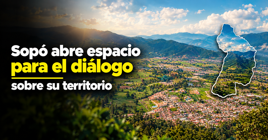 |Sopó| abre espacio para hablar del ordenamiento territorial 🗺️🏘️ ¿Qué temas se discutirán?