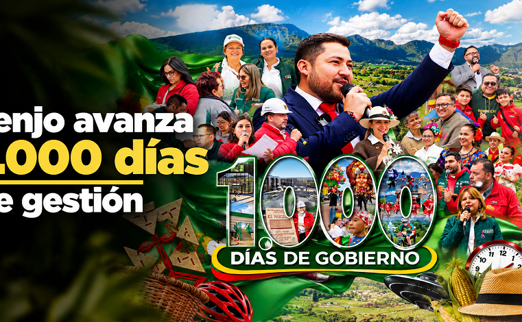 |Tenjo| llega a 1.000 días de gestión y mira hacia la recta final 🚩⏰ ¿Qué viene para el municipio?