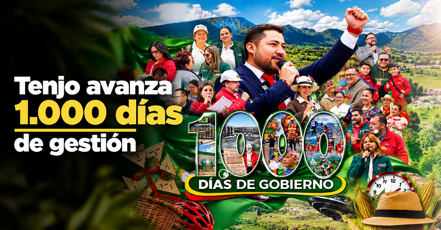 |Tenjo| llega a 1.000 días de gestión y mira hacia la recta final 🚩⏰ ¿Qué viene para el municipio?